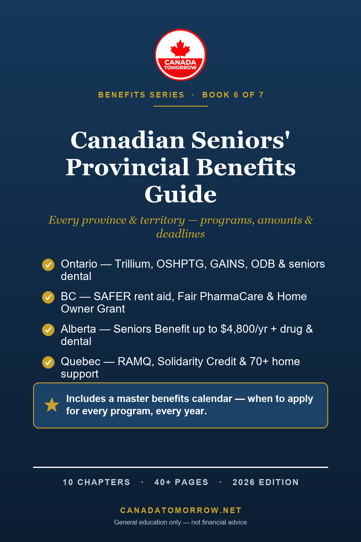 Provincial Benefits Guide 2026
