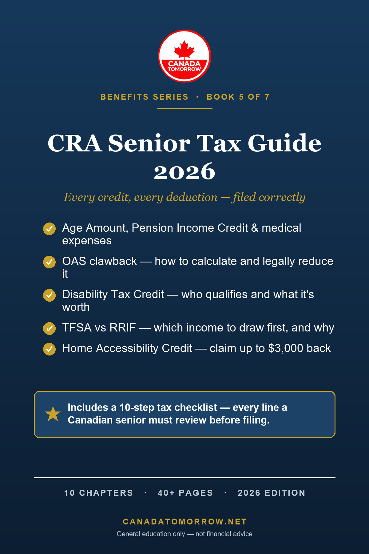 CRA Senior Tax Guide 2026